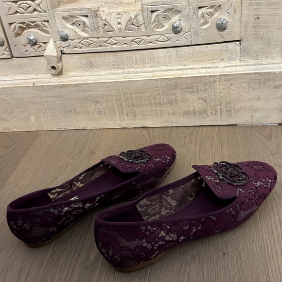 Karl Lagerfeld Lace Flats / Loafers - Picture 2 of 4